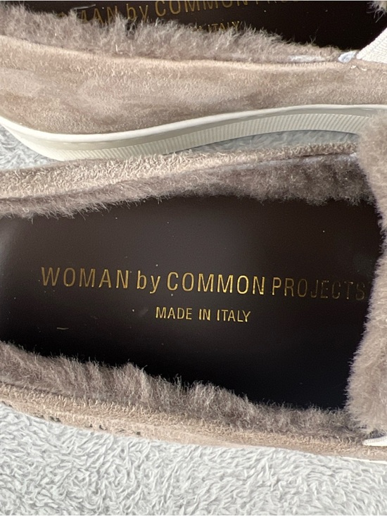 Common Projects 35mm Suede Shearling Slip On Sneaker Women 38 7.5 Shoes Sneakers main image 7